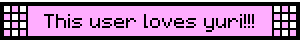 this user loves yuri blinkie